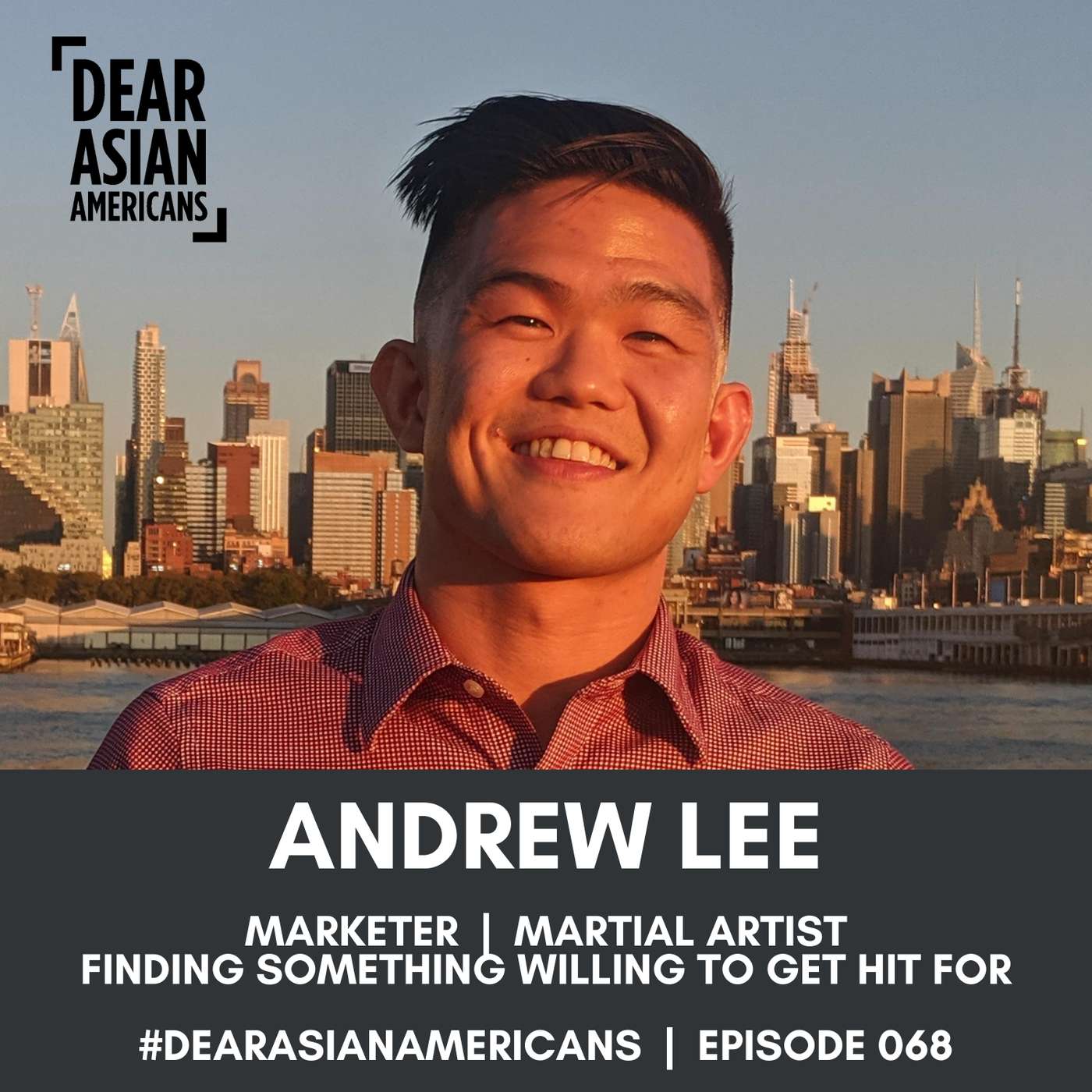 068 // Andrew Lee // Marketer + Martial Artist // Finding Something You're Willing To Get Hit For episode artwork