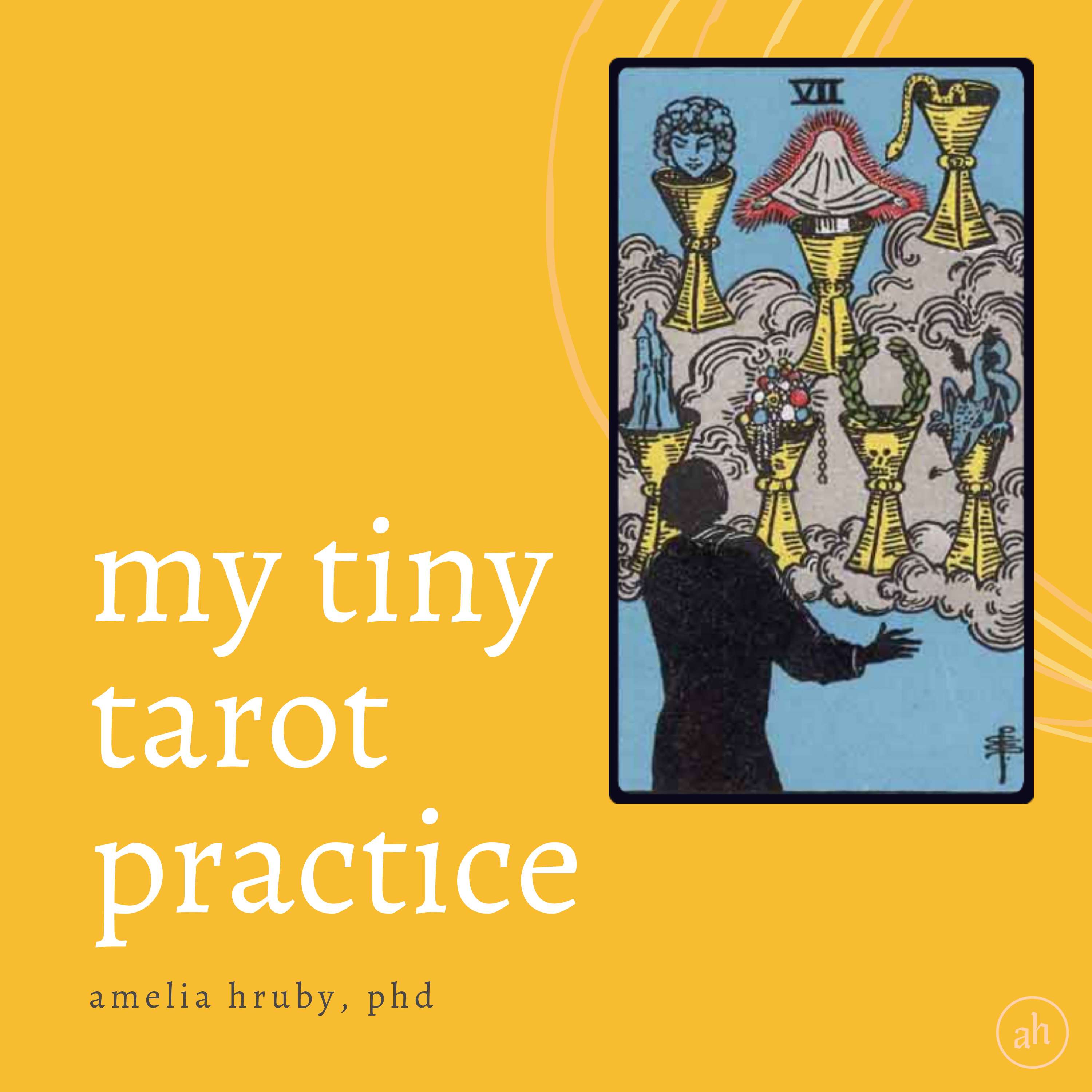 my tiny tarot practice