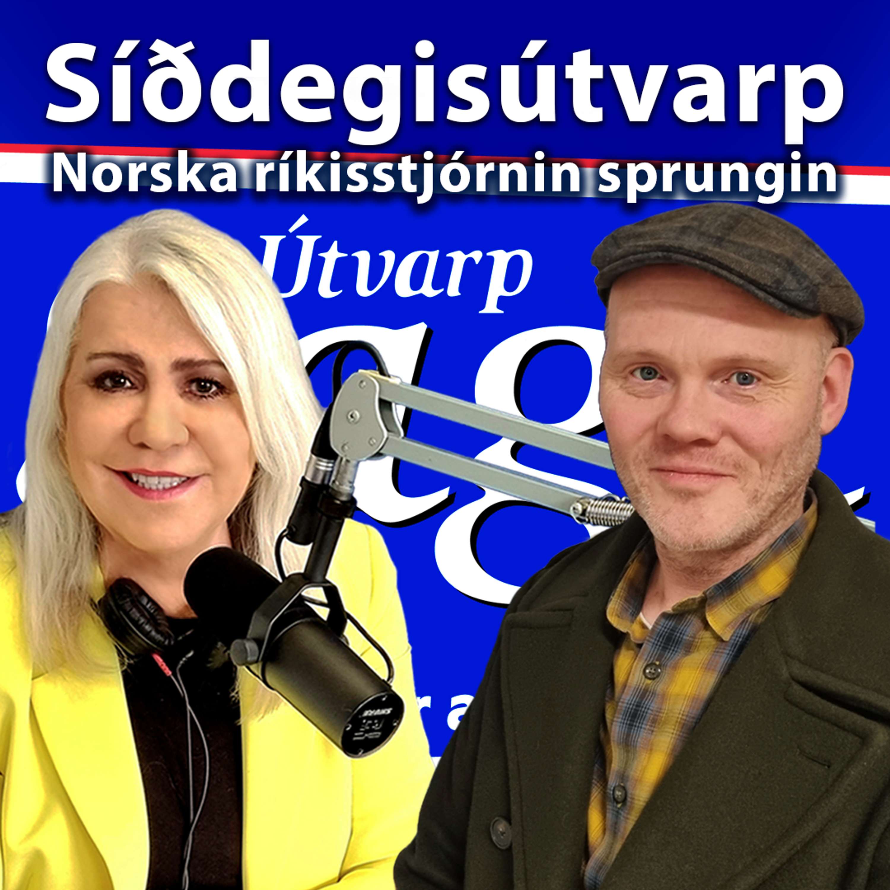 Norska ríkisstjórnin sprungin - Haraldur Ólafsson