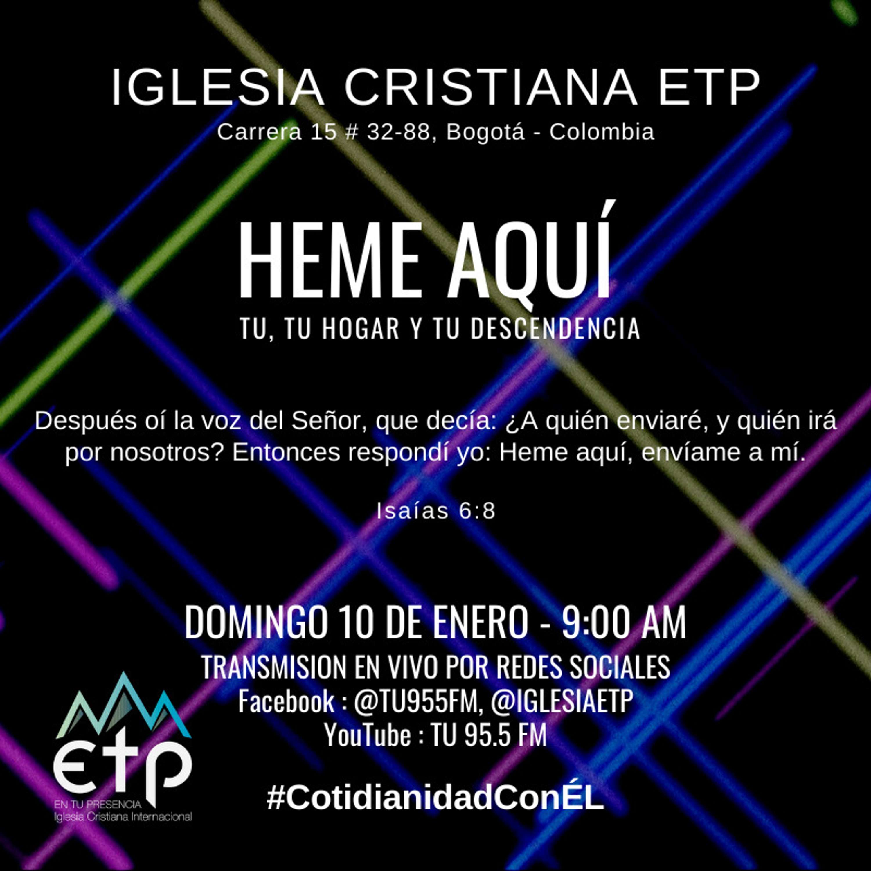 Heme Aqui; Tu, Tu Familia y Tu Descendencia