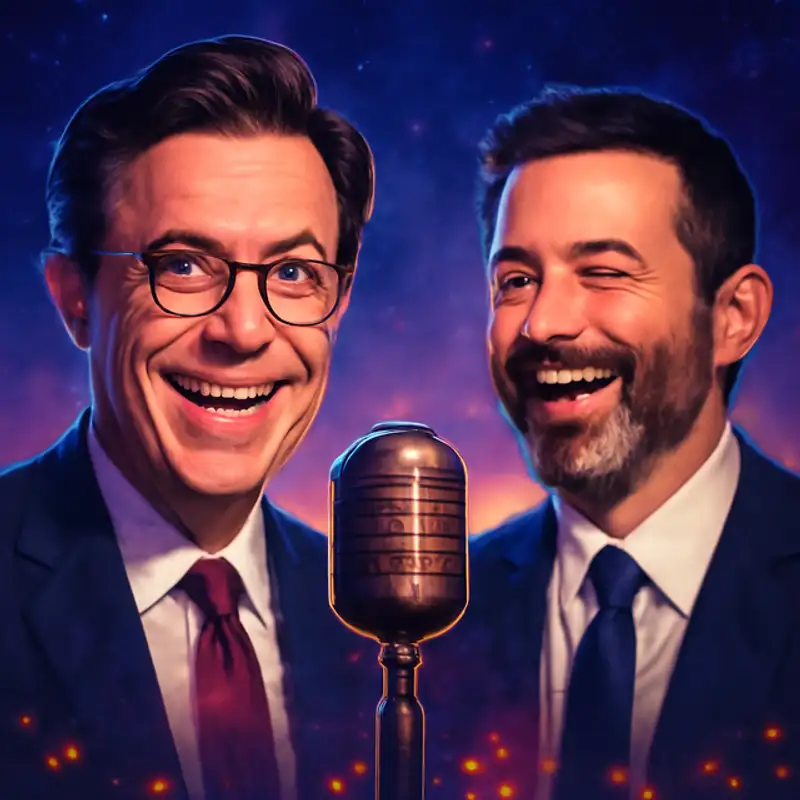 Late Night Laughs: Colbert and Kimmel Take a Swing at Musk's Mood