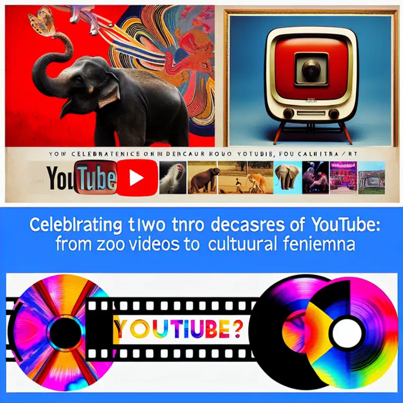 Celebrating Two Decades of YouTube: From Zoo Videos to Cultural Phenomena