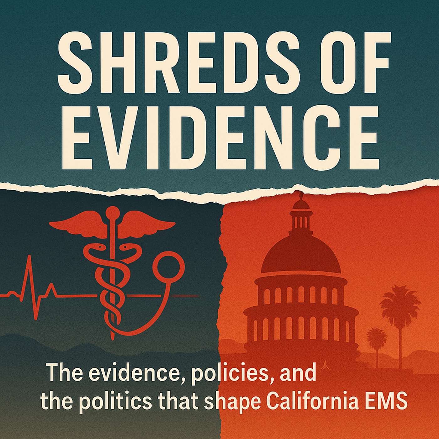 Shreds of Evidence podcast artwork