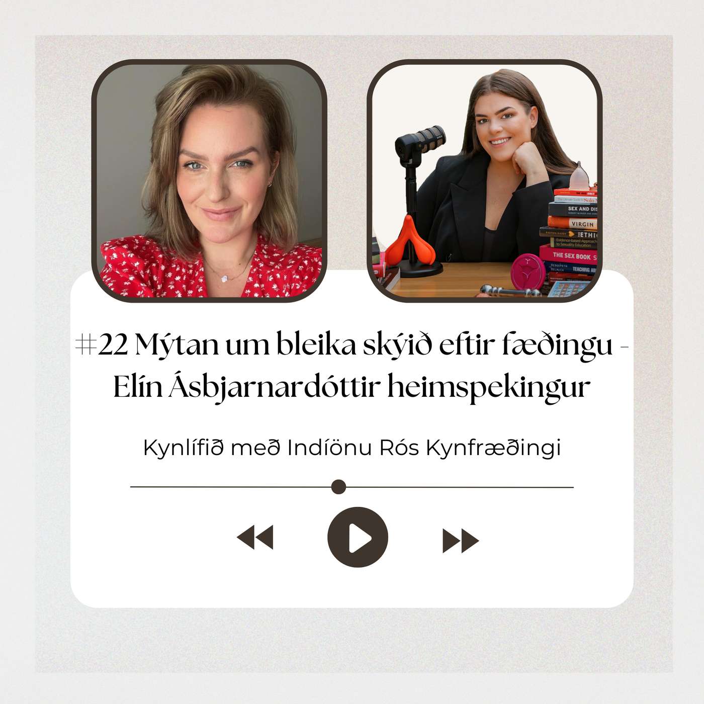 #22 Mýtan um bleika skýið eftir fæðingu - Elín Ásbjarnardóttir heimspekingur #22 Mýtan um bleika skýið eftir fæðingu - Elín Ásbjarnardóttir heimspekingur