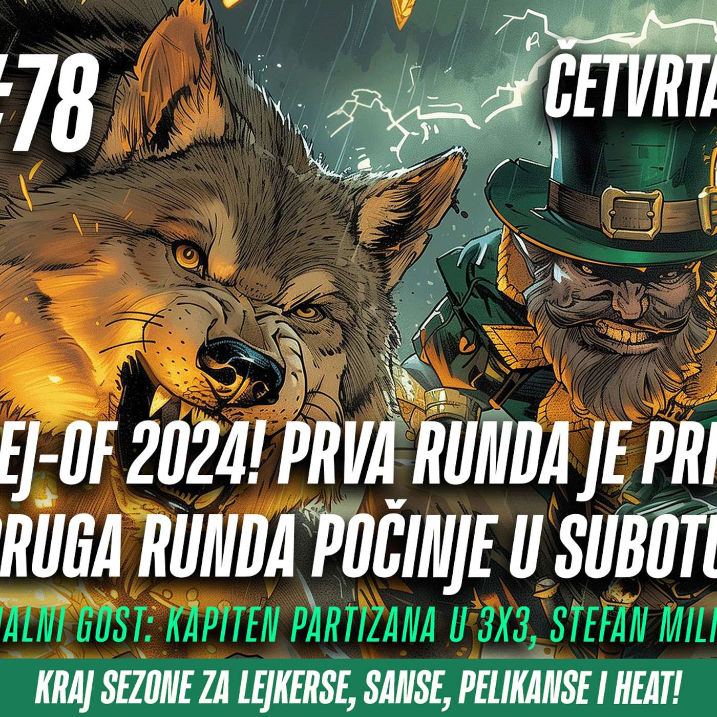 1 na 1 No.78 | NBA PLEJ-OF 2024! PRVA RUNDA JE PRI KRAJU, DRUGA RUNDA POČINJE U SUBOTU! episode artwork