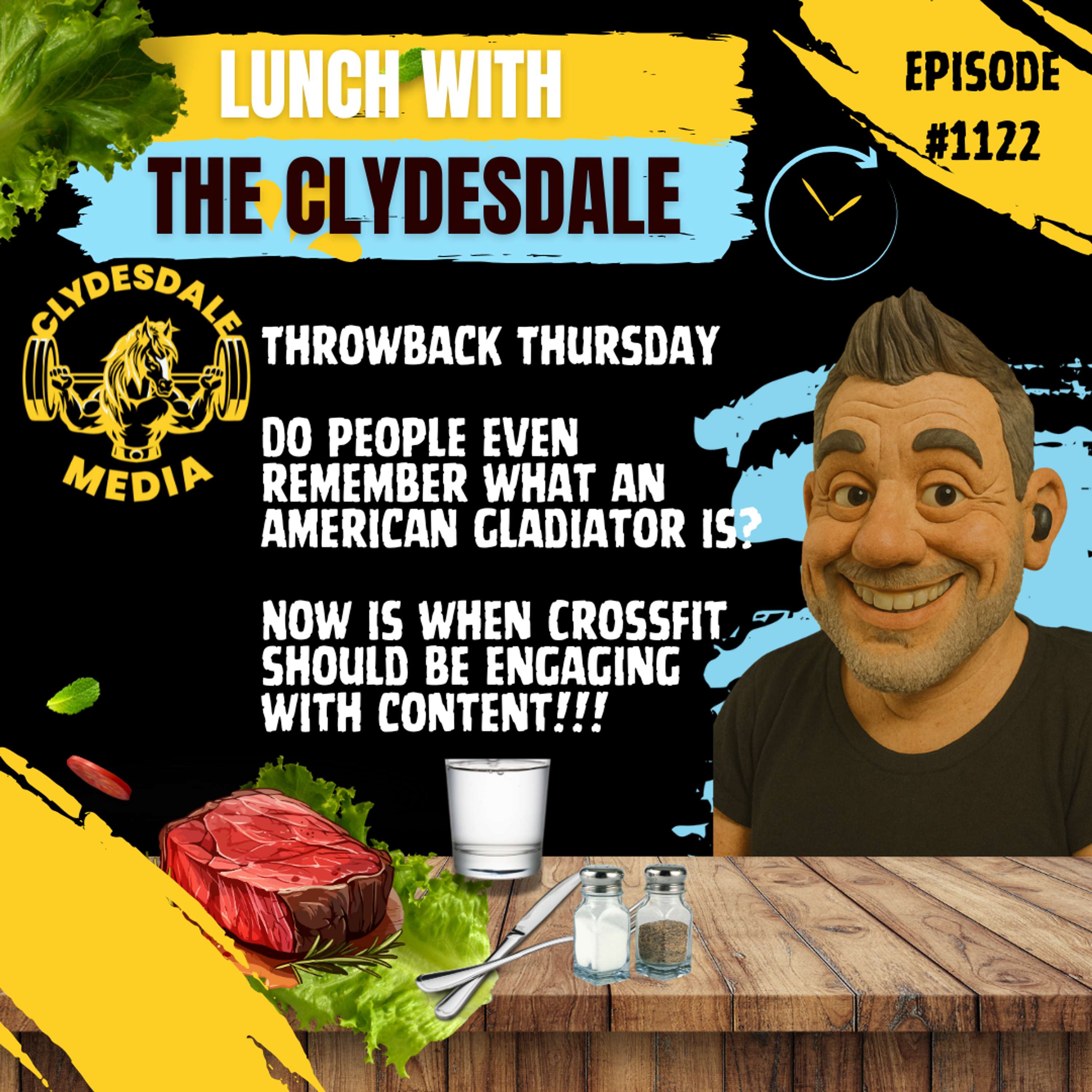 Lunch with the Clydesdale - Today's is a Holiday but we are still Having Lunch
