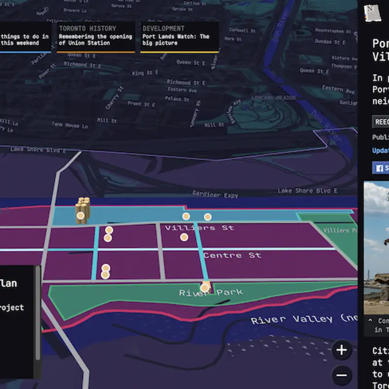 REPORTAGE - Plongée immersive dans la ville de Toronto et de ses data