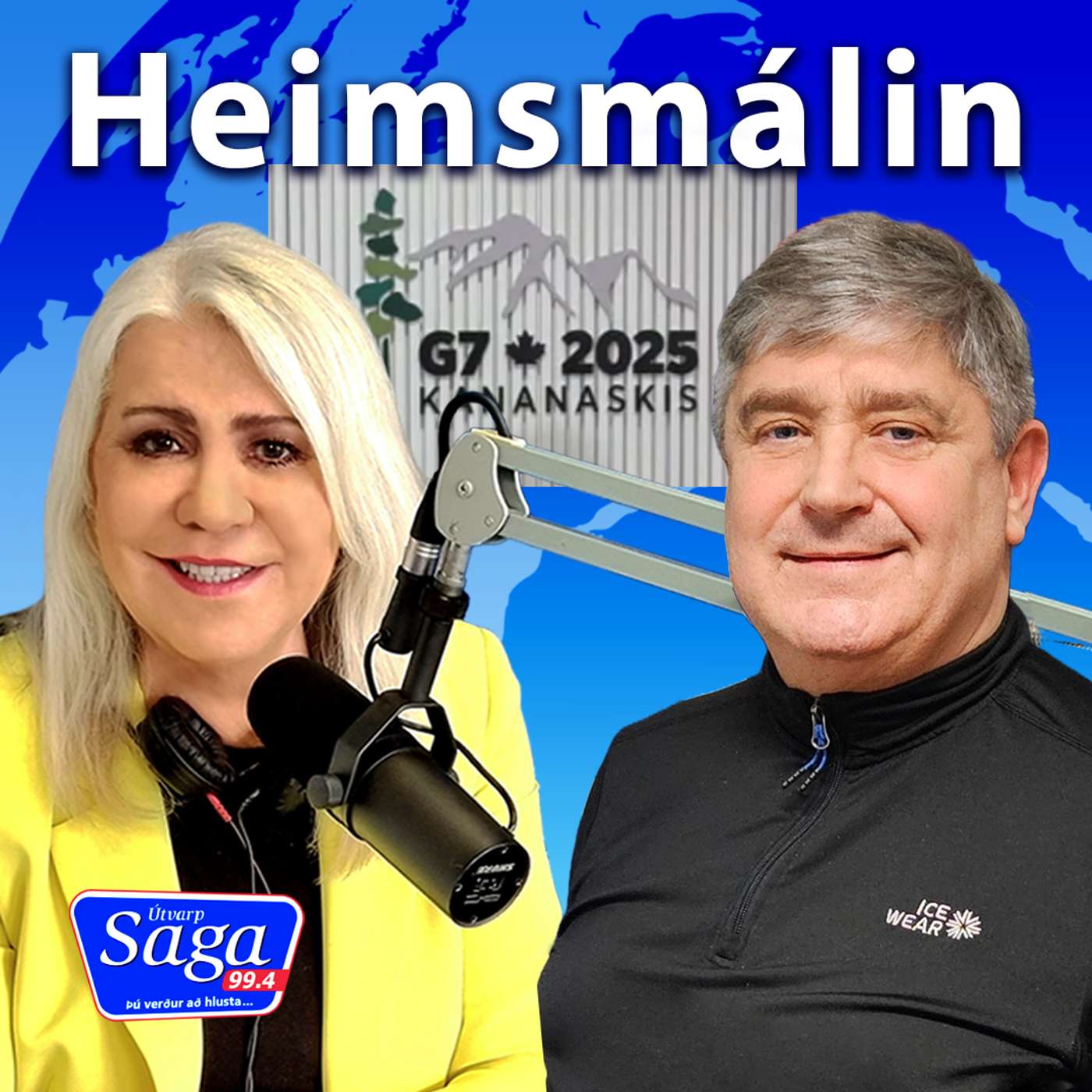 Arnþrúður Karlsdóttir & Guðmundur Franklín Jónsson