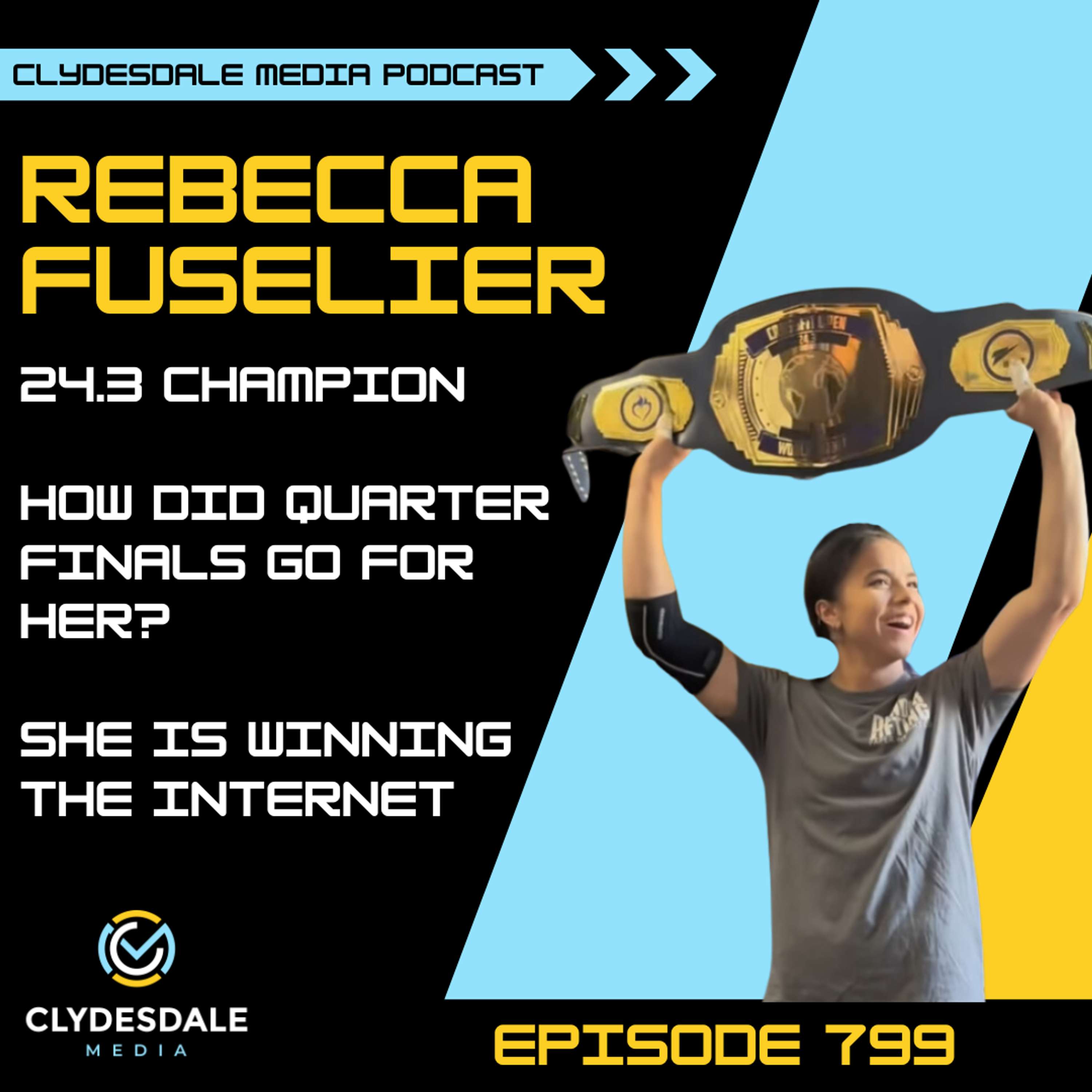 Rebecca Fuselier - Clydesdale Media Podcast | The Search for Big Becca, has She Found Her?