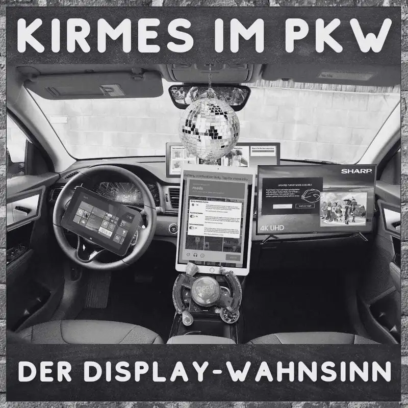 Der Display-Wahn der Automobil-Industrie