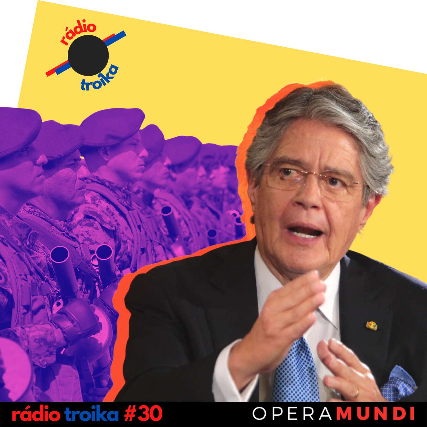 #30 - Equador em estado de exceção: presidente Lasso coloca militares nas ruas episode artwork