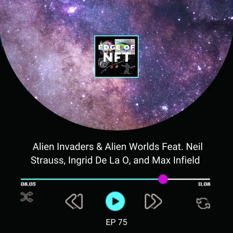 Alien Invaders & Alien Worlds Discussion Feat. Neil Strauss, Ingrid De La O, and Max Infield (Recorded From Miami Crypto Experience)