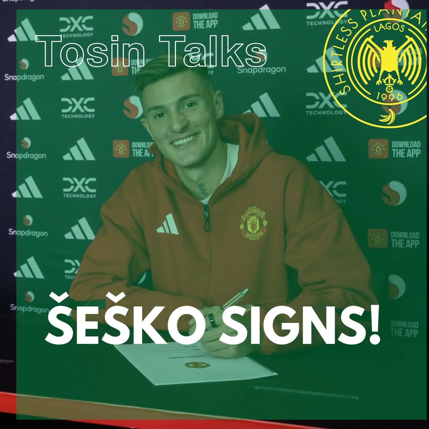 Welcome to Manchester United! Benjamin Šeško Signs – Instant Reaction | Tosin Talks