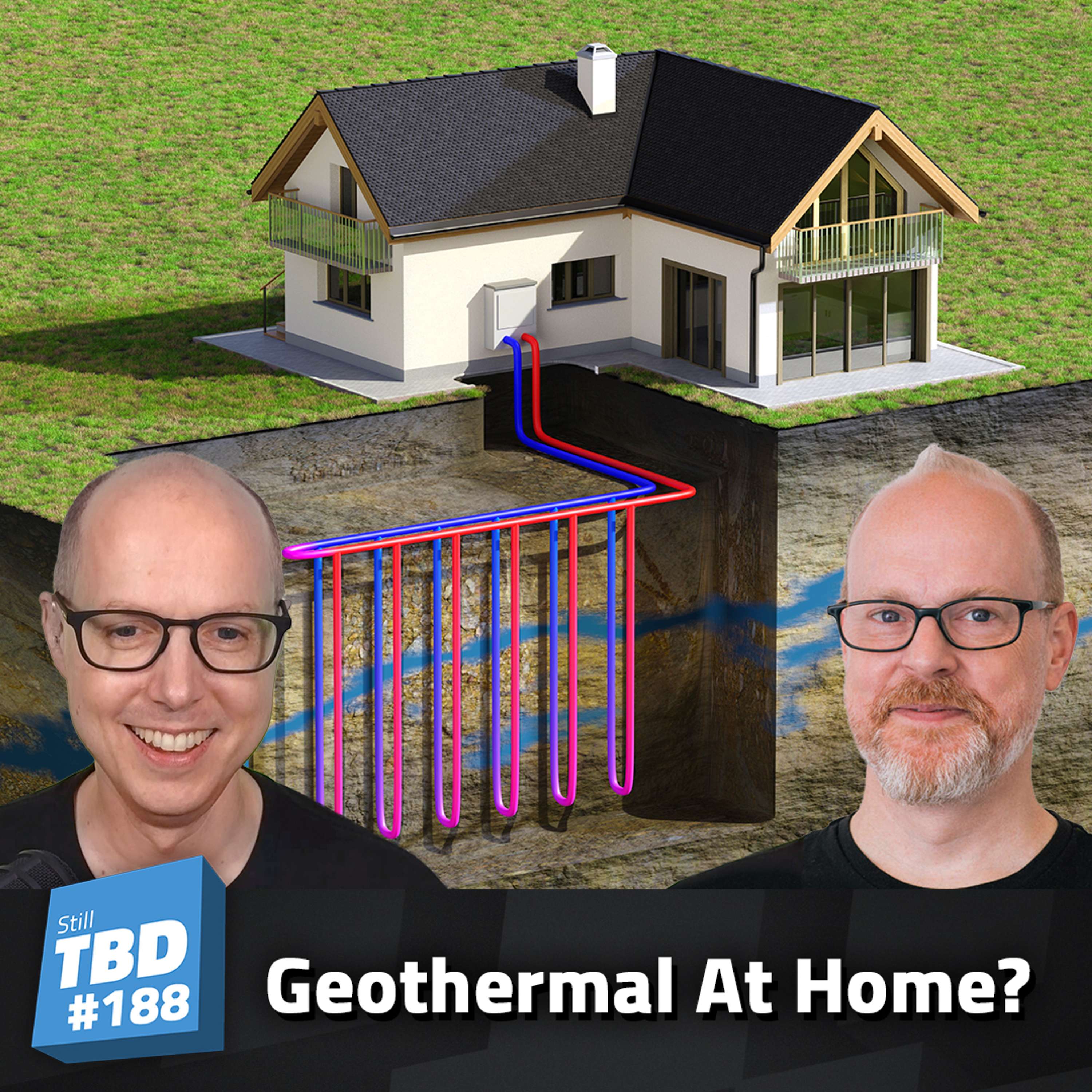 cover of episode 188: Heat Pumps at Home … and all the way down