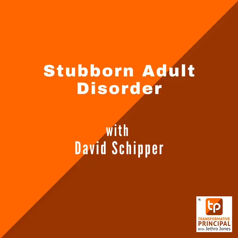 Stubborn Adult Disorder with David Schipper Transformative Principal 634