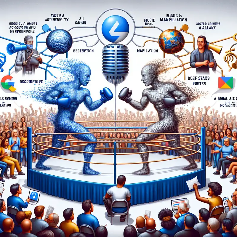 AI Manipulation Battle: TrueMedia vs Deepfakes, Discord's Record Breaker, AI Resurrects George Carlin, Music Stars vs Deepfake, Google's AI Initiative for Nonprofits, and Global AI Regulation Moves