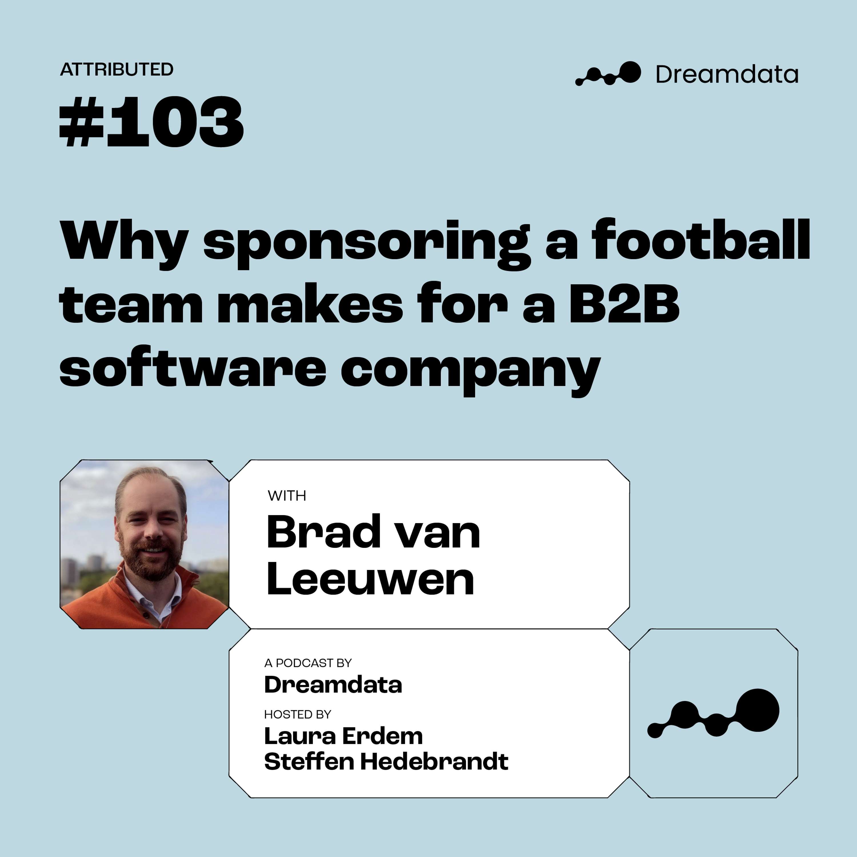 Why sponsoring a football team makes sense for a B2B software company