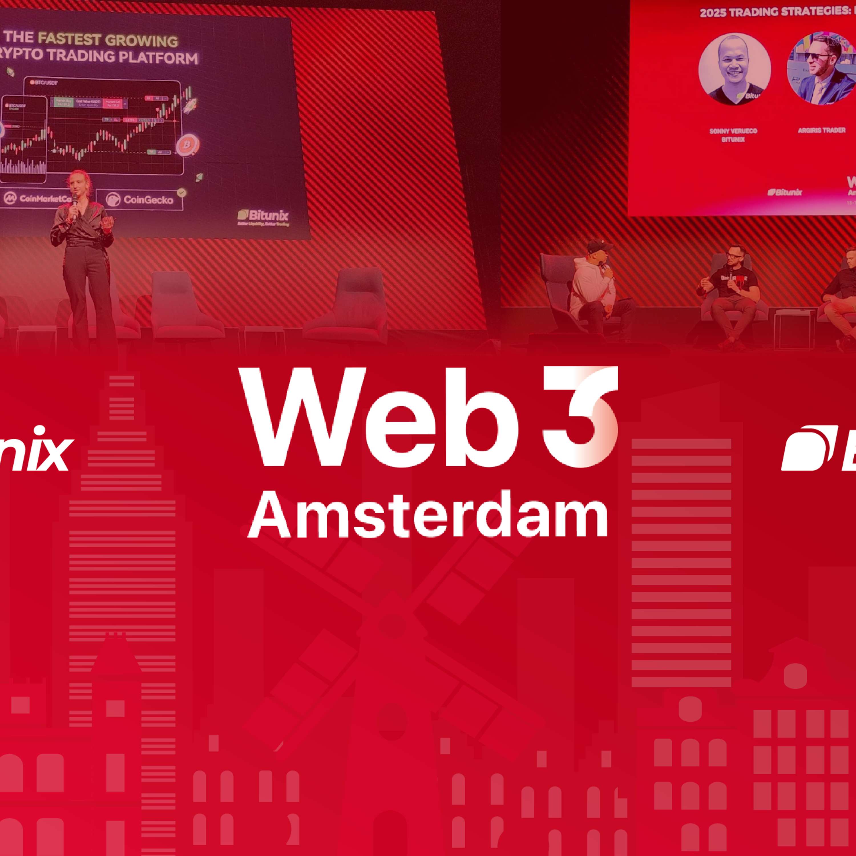 Bitunix Becomes the Center of Attention at Web3 Amsterdam, Dominating as Title Sponsor