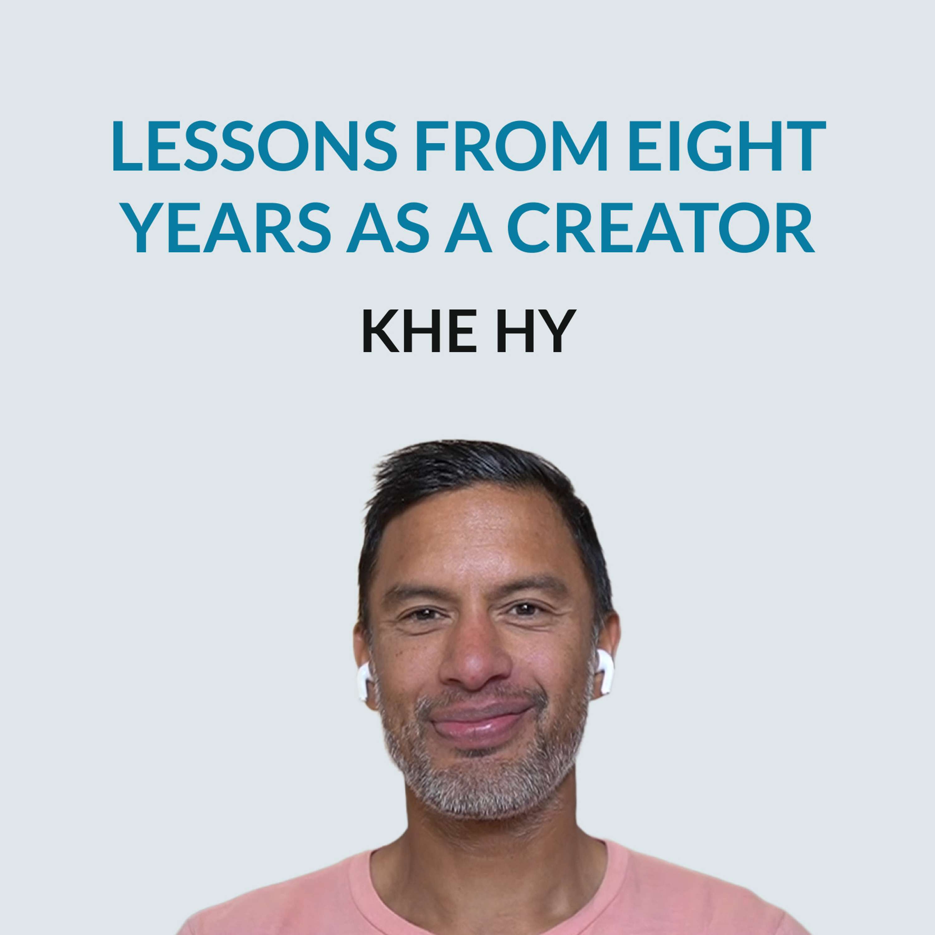 #144 The Creator Pivot - Khe Hy on laying people off, collapsing course demand, seasons of creativity, having zero change in net worth in eight years, competitiveness, investing, coaching, and marriage on the pathless path - podcast episode cover