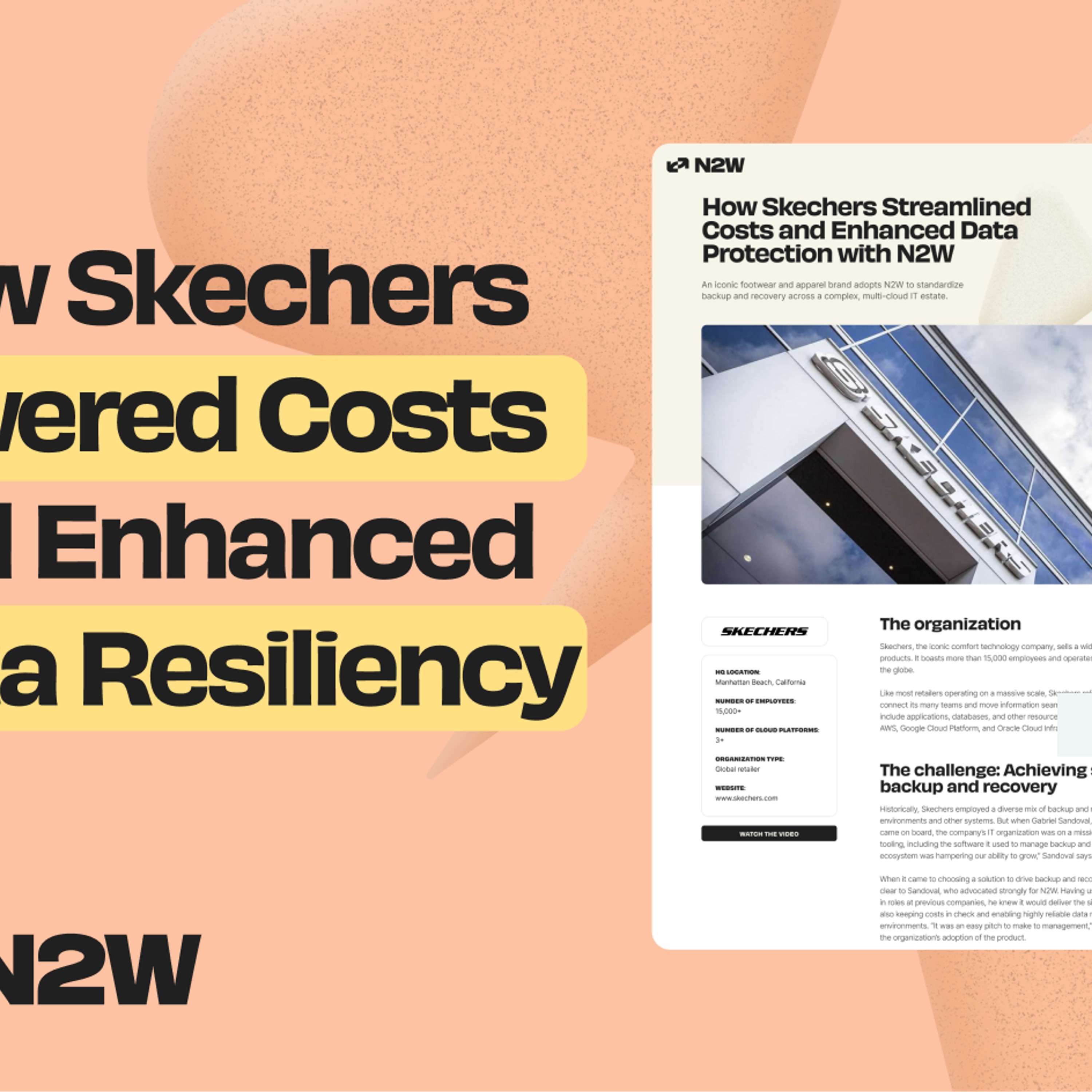 How Skechers Streamlined Costs and Enhanced AWS Data Protection with N2W