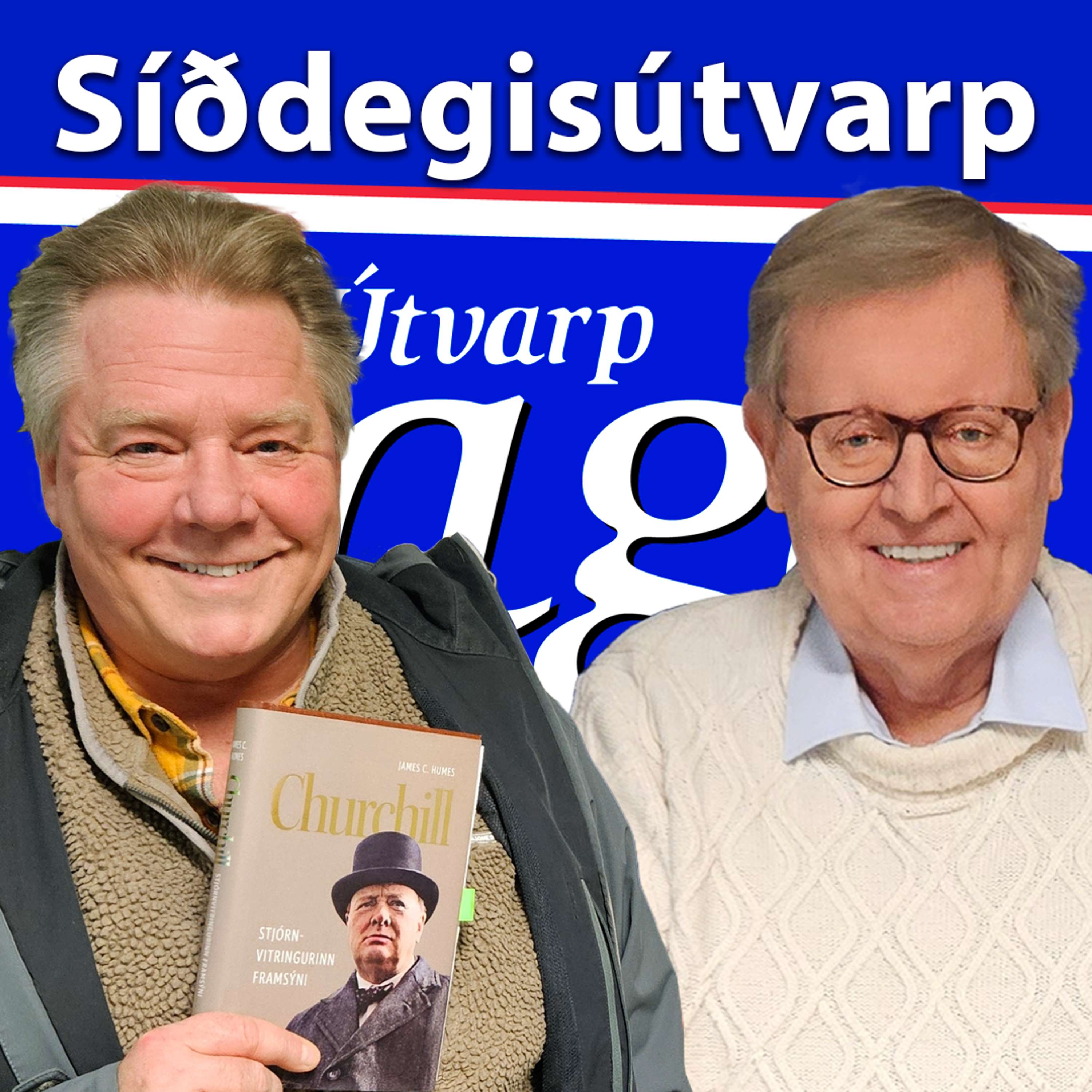 Magnús Þór Hafsteinsson rithöfundur um bókina Churchill stjórnvitringurinn framsýni