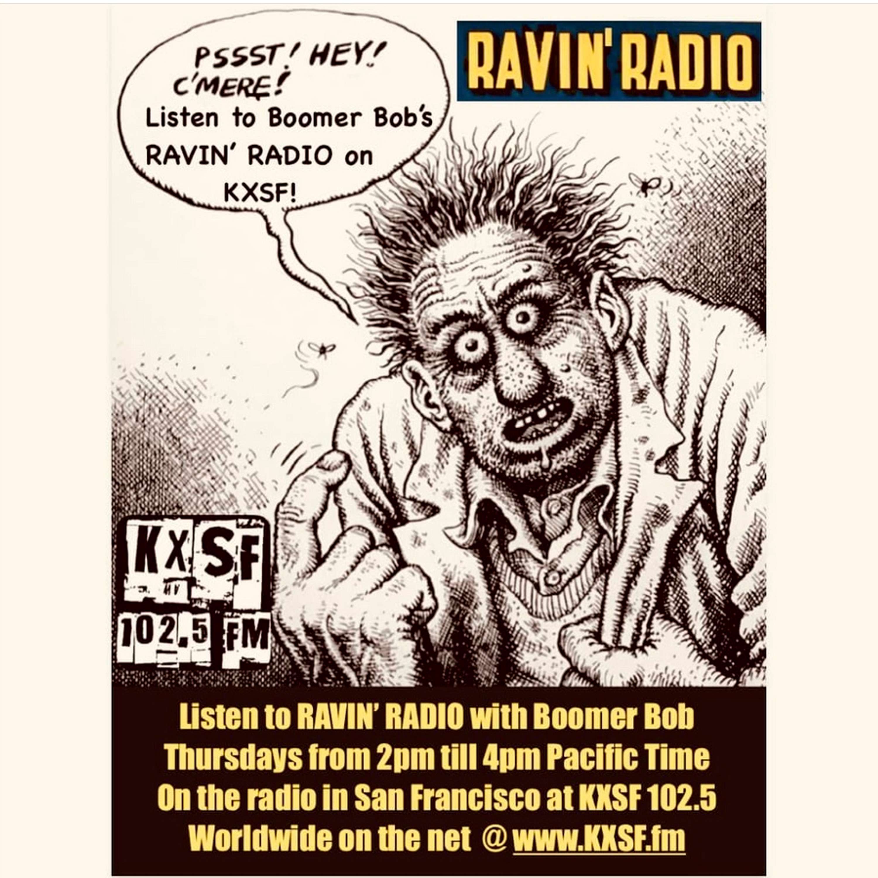 The RAVIN\' RADIO Show and BLUES & ALL THAT JAZZ with Boomer Bob