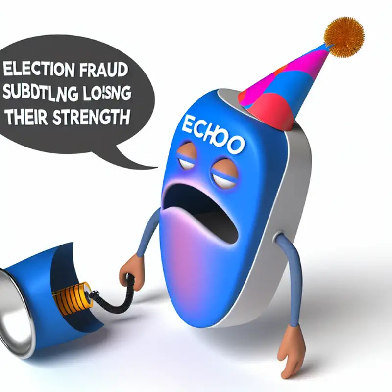 The Fading Echoes of Election Fraud Claims: Analyzing the Shift in Narrative Post Election