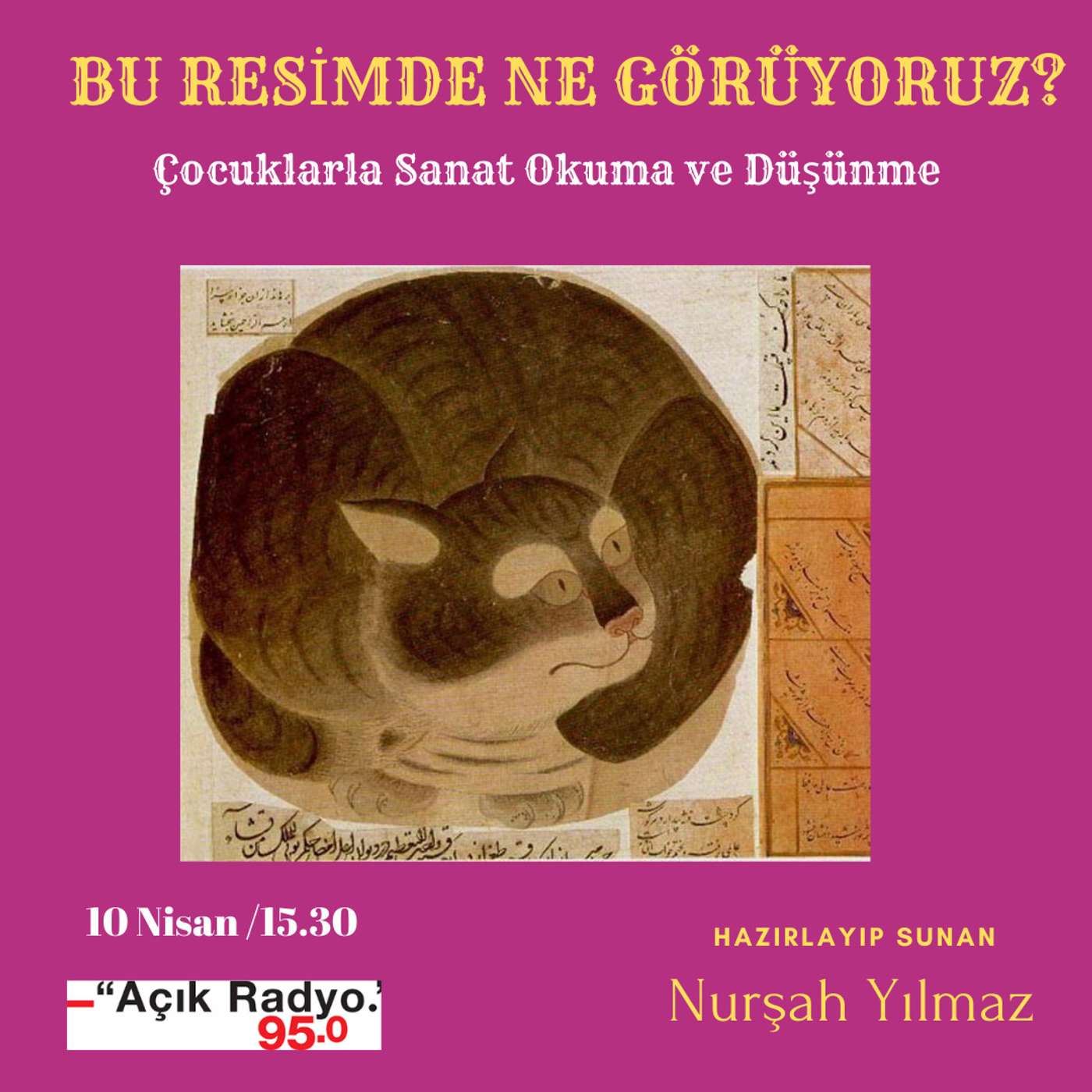 Mehmed Siyahkalem'in kedili tablosu