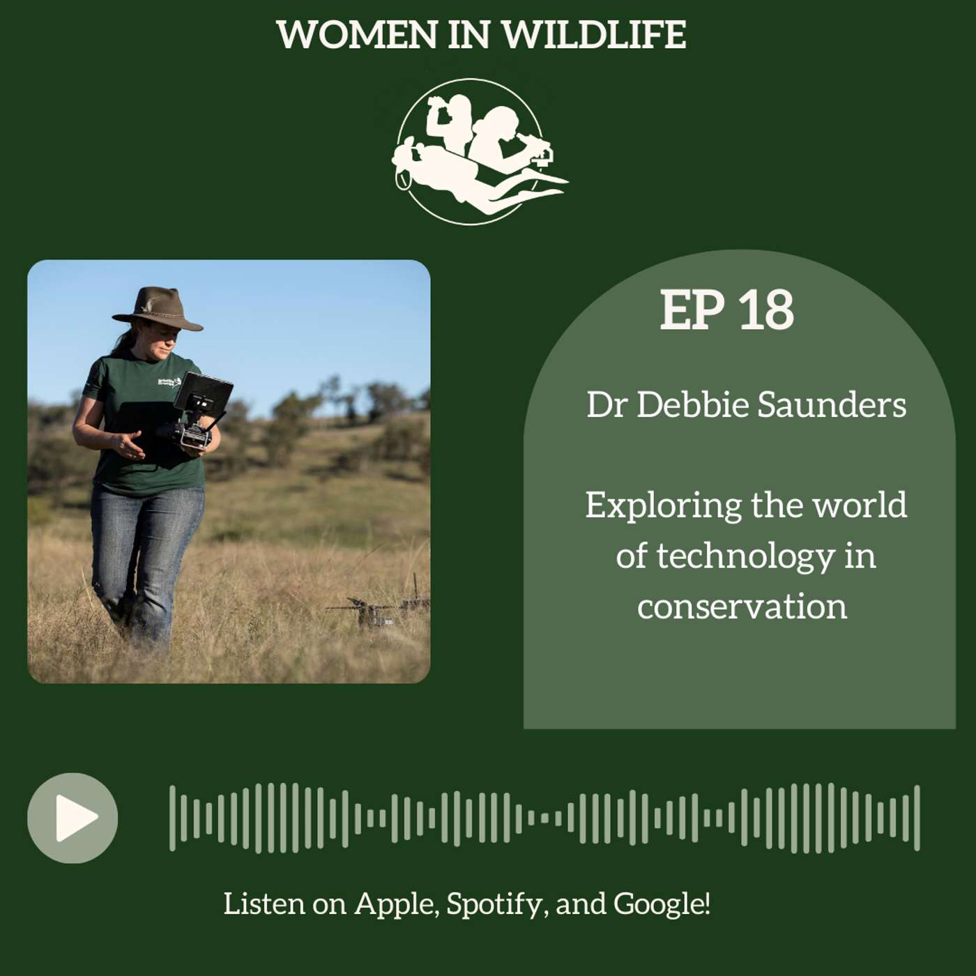 Exploring the world of technology in conservation with Dr Debbie Saunders