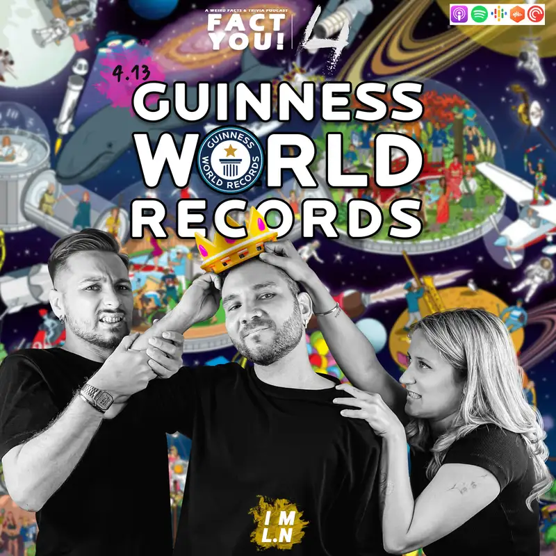 Ρεκόρ Γκίνες! (ΔΙΑΓΩΝΙΣΜΟΣ για ένα αντίτυπο του Guinness World Records 2024) | S04E13 | Fact You!