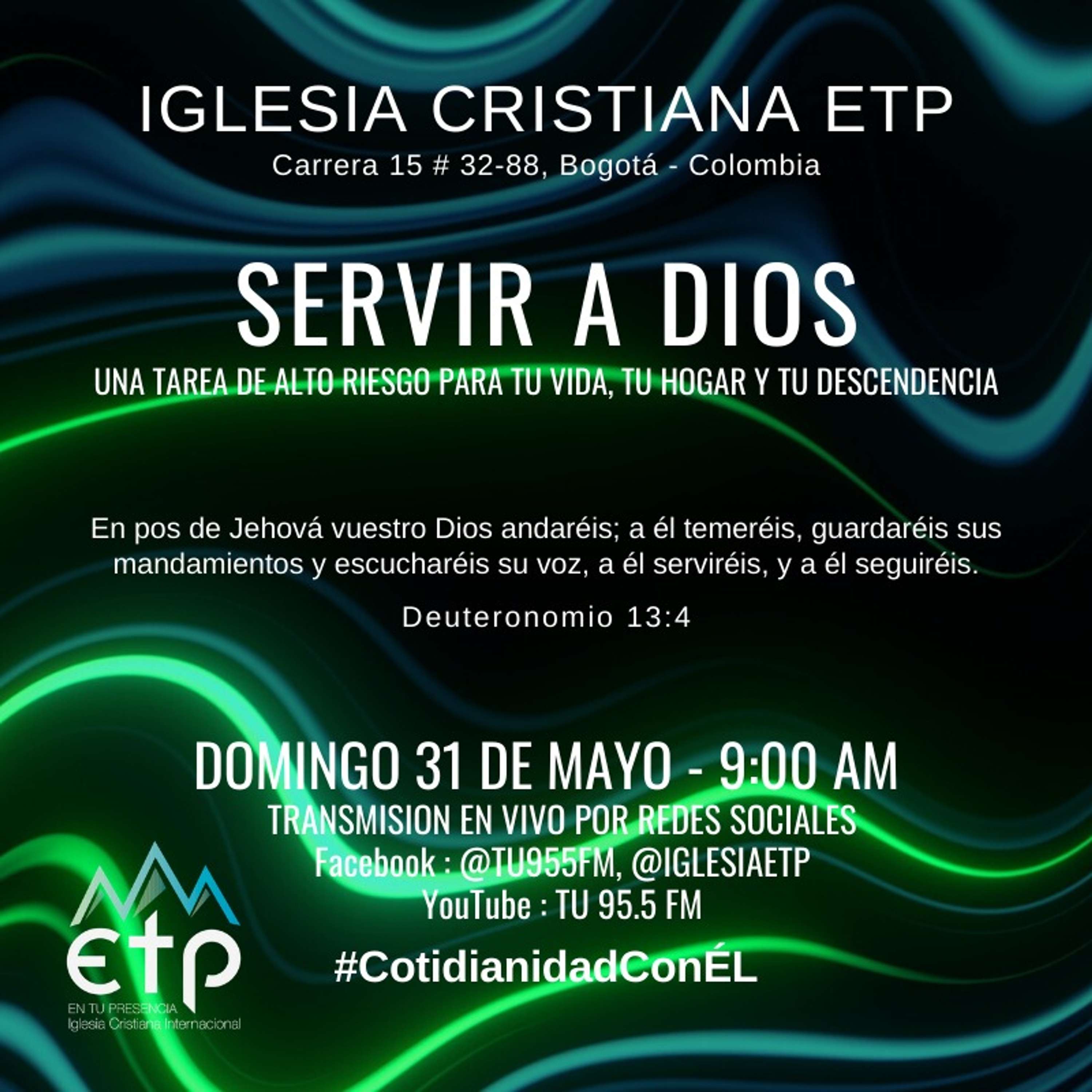 Servir a Dios; Tu, Tu Hogar y Tu Descendencia