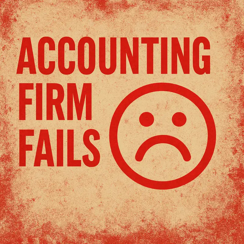 Accounting Firm Fails