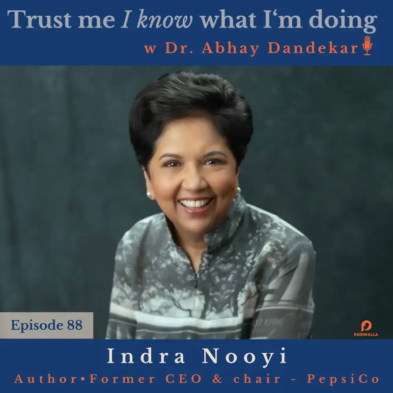 Indra Nooyi...on writing her book "My Life in Full", on the many dualities in her life, and her thoughts on mentoring and supporting families.