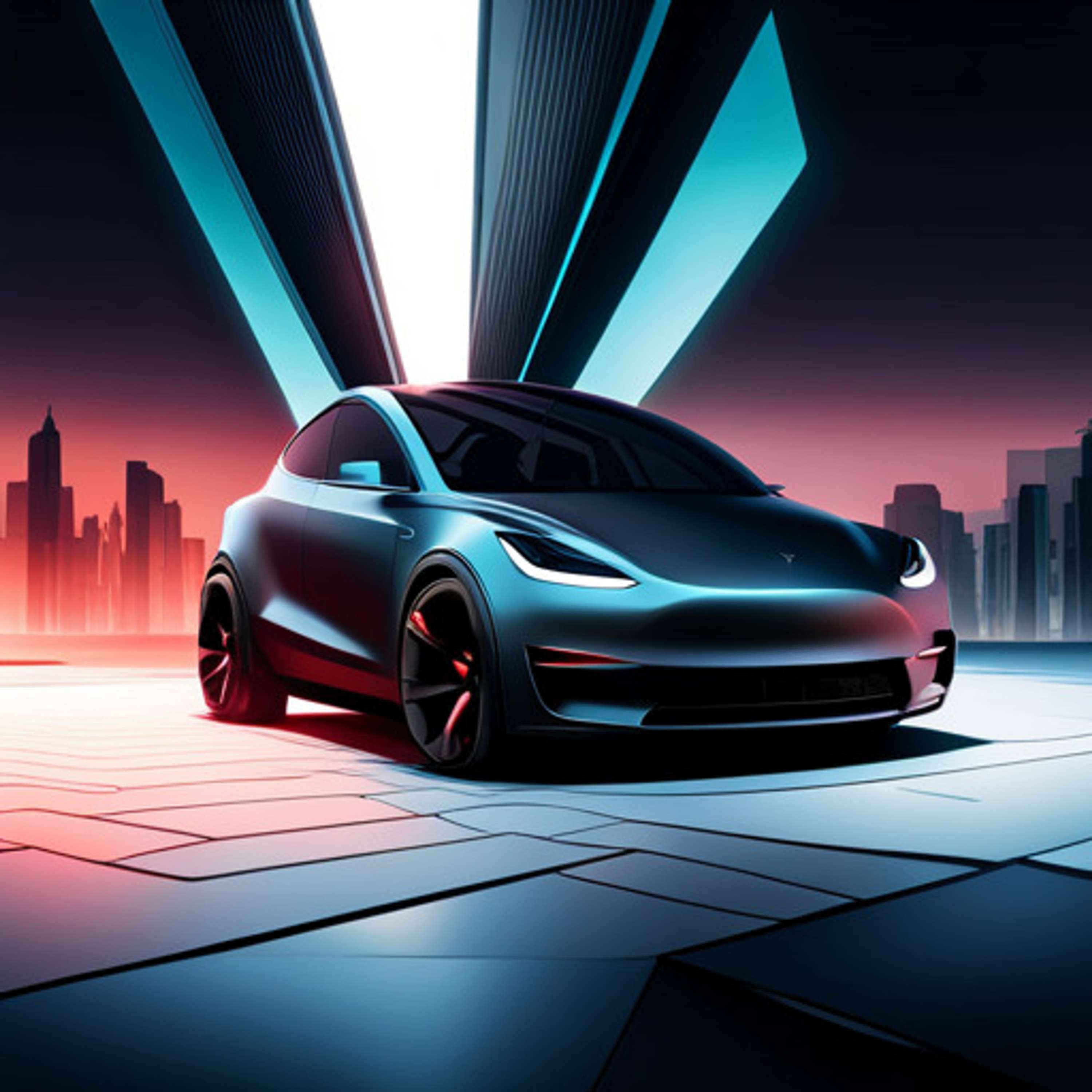 Upgrade Your Tesla Model Y with Matte Black 19-Inch Wheel Covers