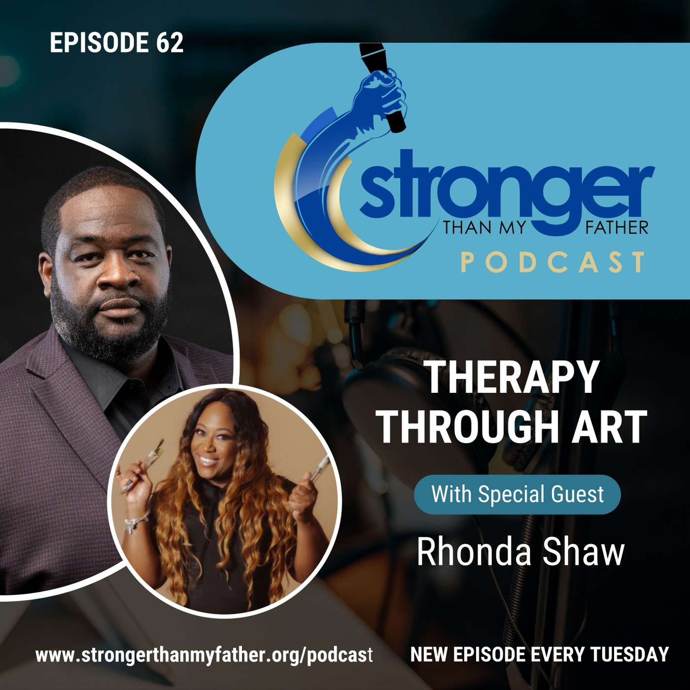 The Virtue of Art Therapy w/Rhonda Shaw :: Ep 62 Stronger Than My Father