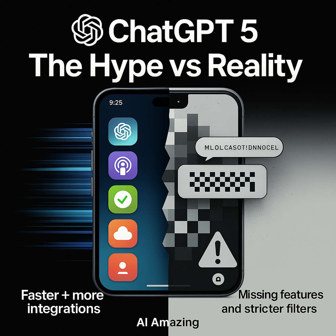 "Chat GPT 5" - The Hype Vs Reality. — "AI" Amazing! cover