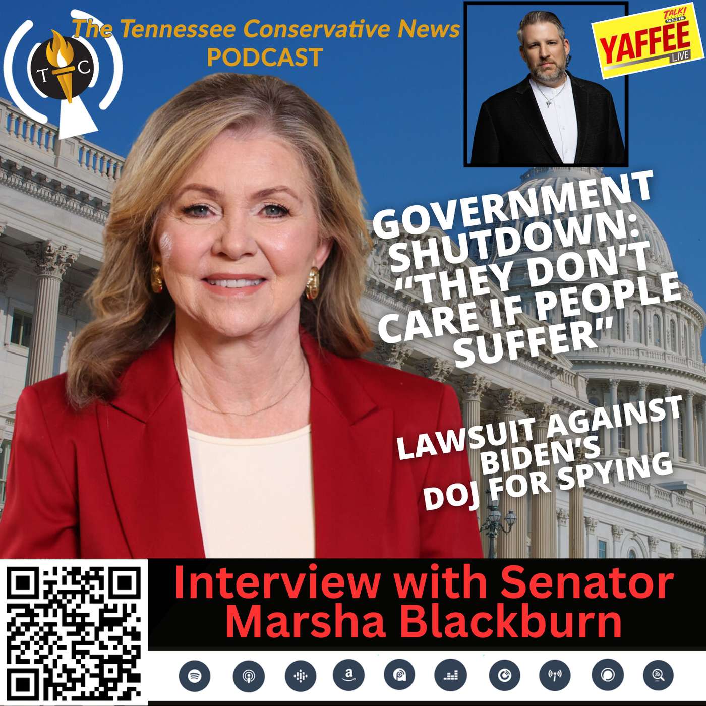 Interview with Senator Marsha Blackburn - Government Shutdown: “They Don’t Care If People Suffer”