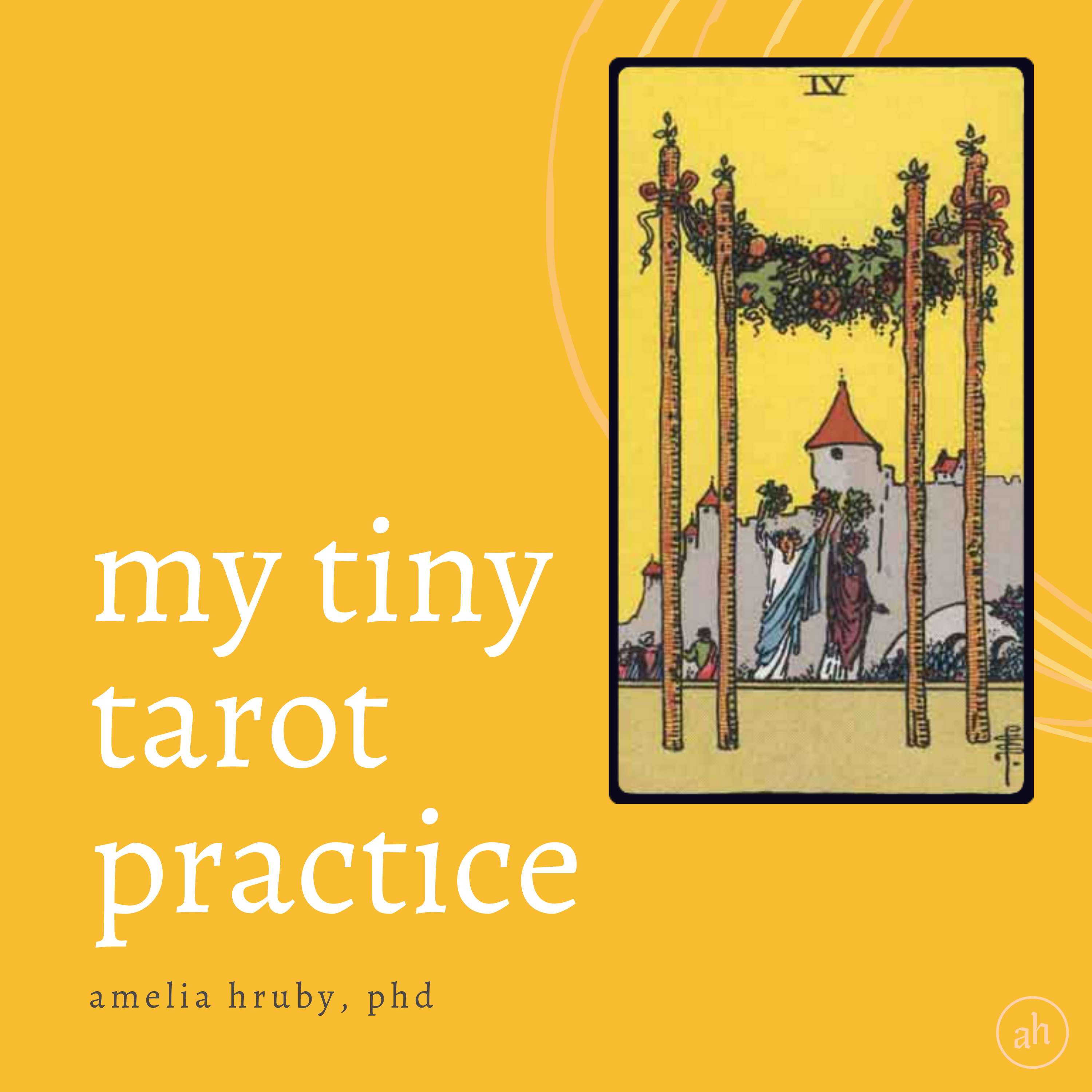my tiny tarot practice