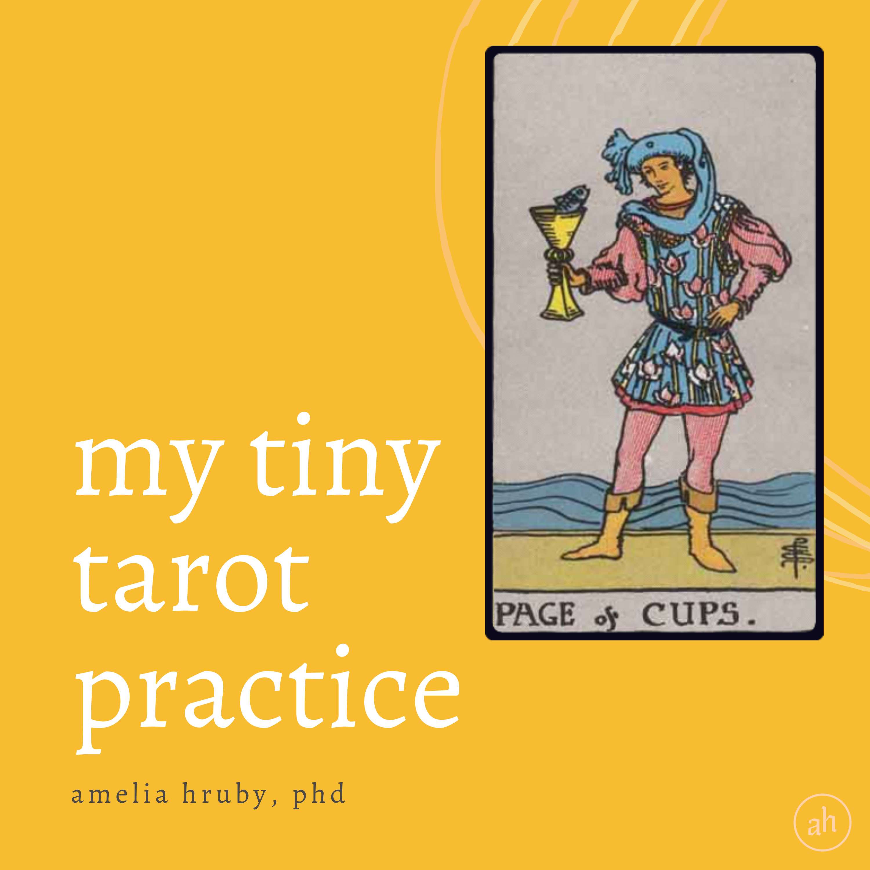 my tiny tarot practice