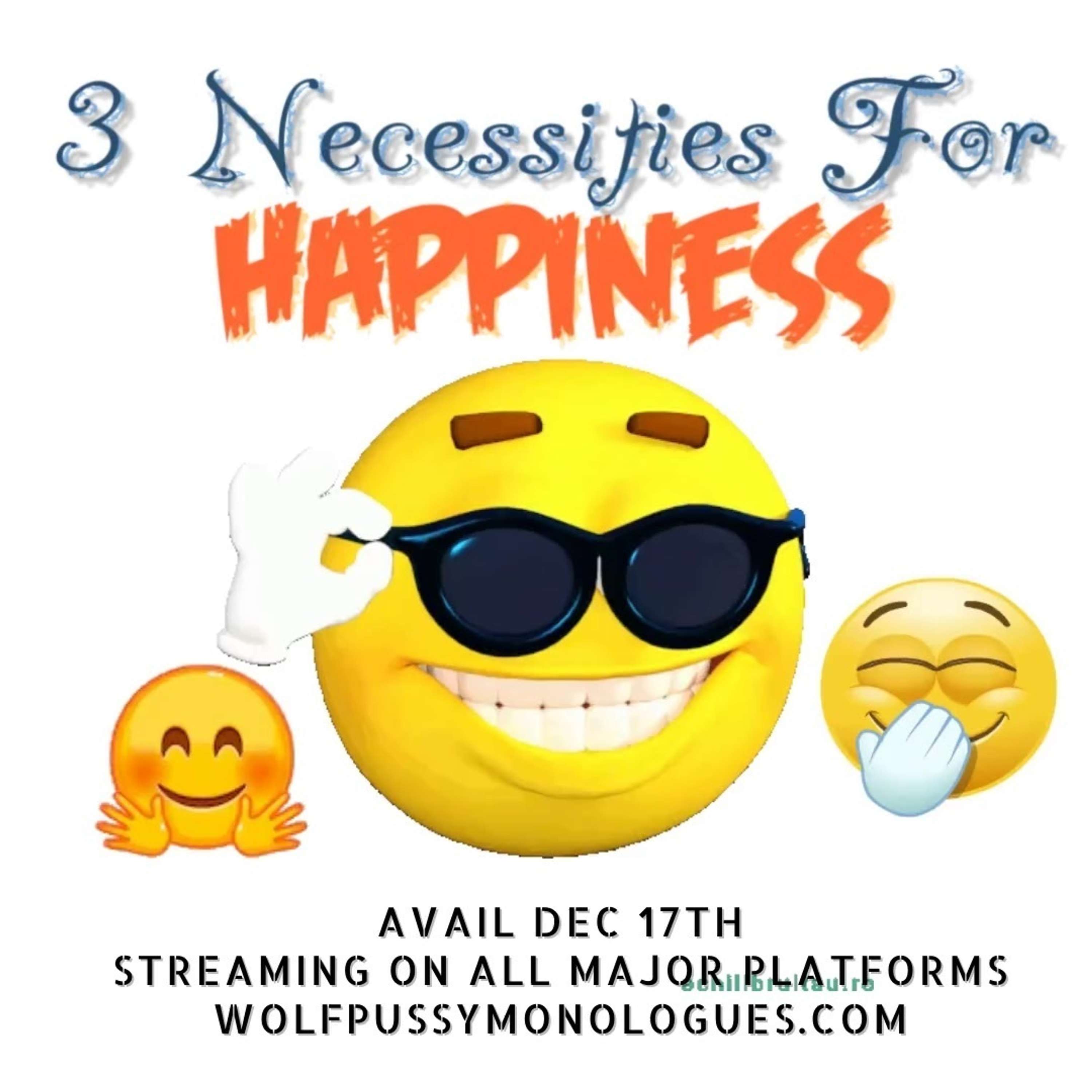 3 Necessities For Happiness