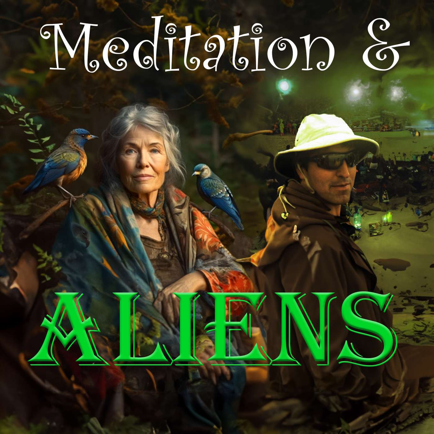 Meditation and Aliens with Doro and Matt - Where alien disclosure, remote viewing, meditation, telepathy, and aliens meet with Doro and Matt episode artwork