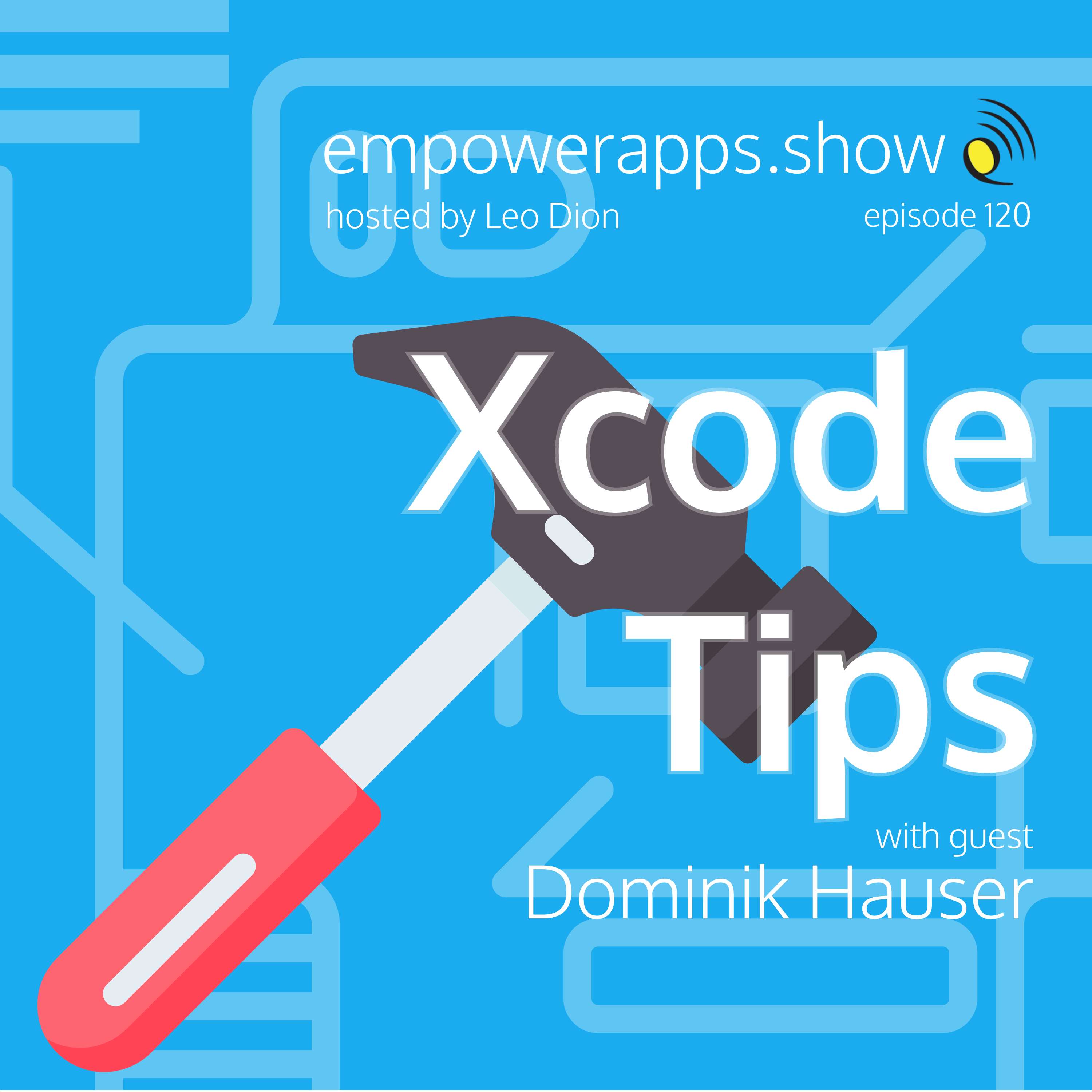 Xcode Tips with Dominik Hauser - podcast episode cover