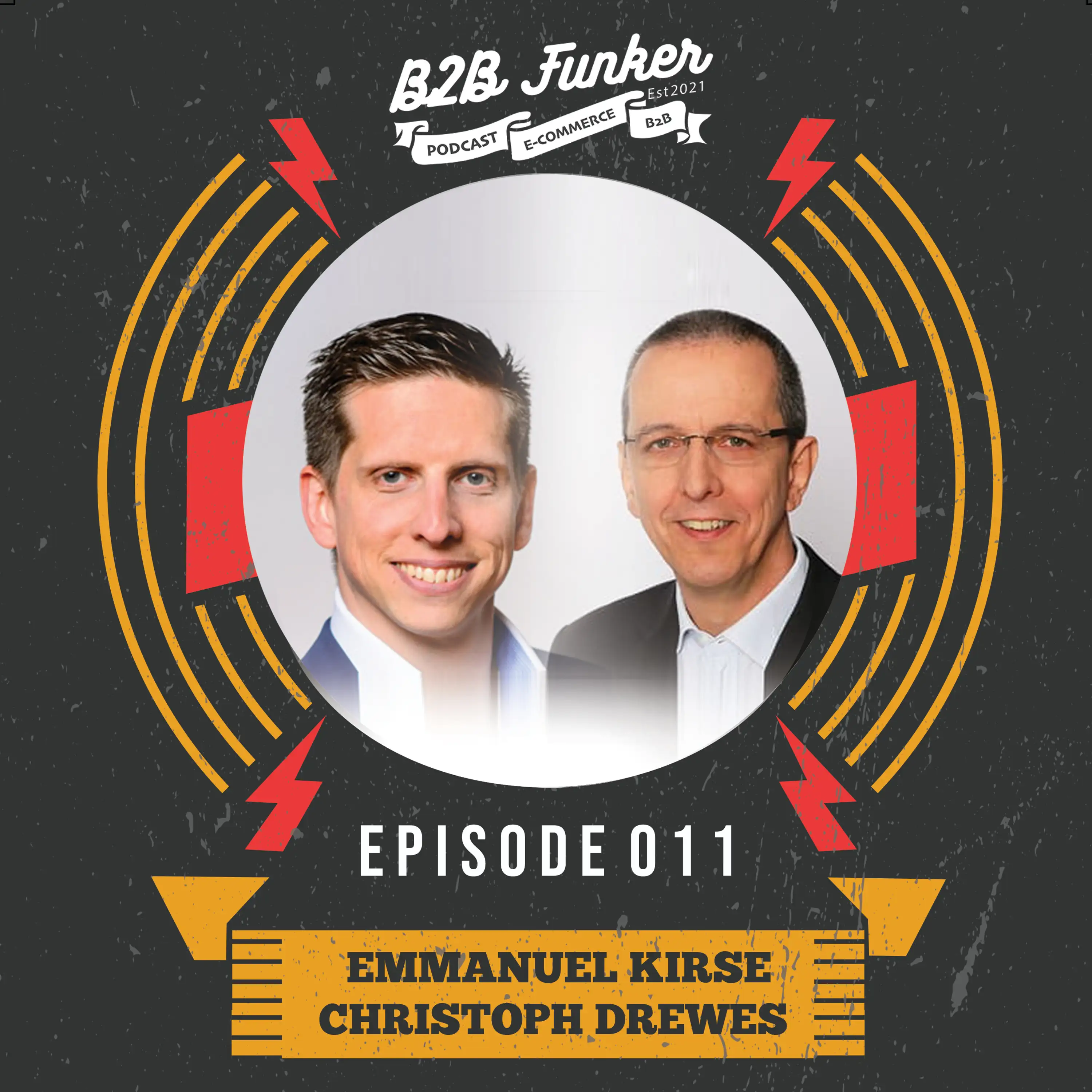 Podcast-Cover: B2B #011 - Deep-Dive Payment im B2B mit Emmanuel Kirse und Christoph Drewes von Novalnet 