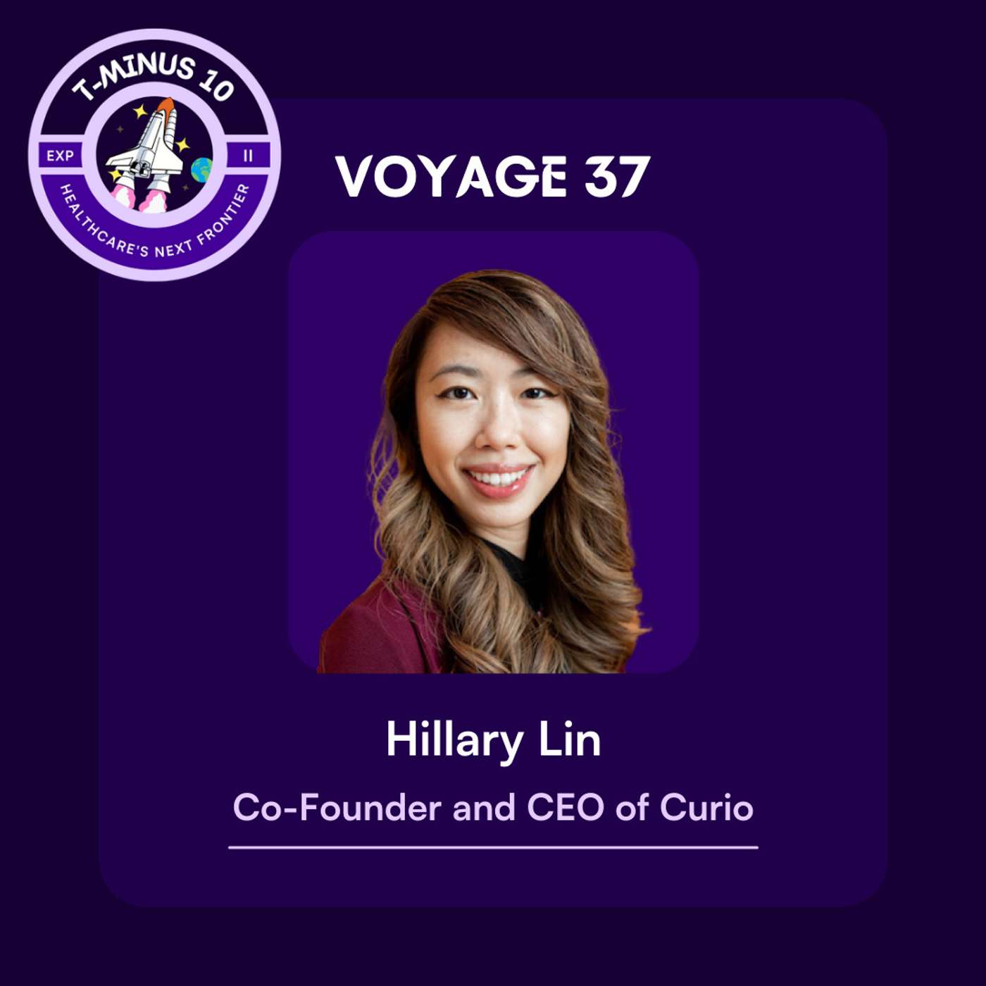 #37: Bridging The Gap Between Physical and Mental Health in Chronic Care with Dr. Hillary Lin, Co-Founder and CEO of Curio #37: Bridging The Gap Between Physical and Mental Health in Chronic Care with Dr. Hillary Lin, Co-Founder and CEO of Curio