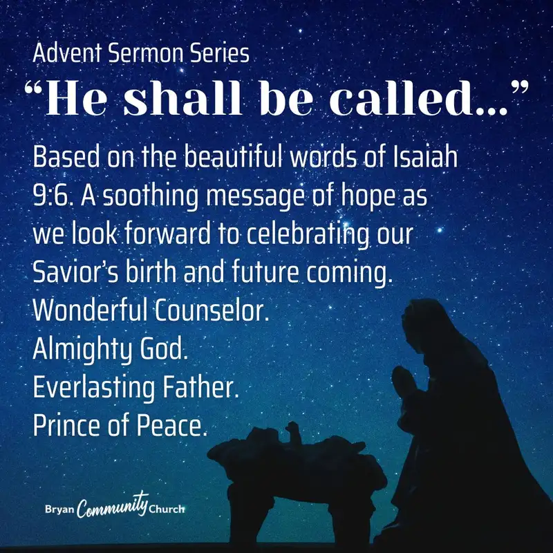 He Shall be Called: Everlasting Father