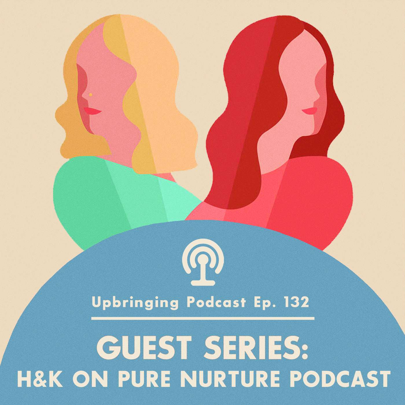 GUEST SERIES //  H&K on the Pure Nurture Podcast - Independent play + kids' stress + new babies episode artwork