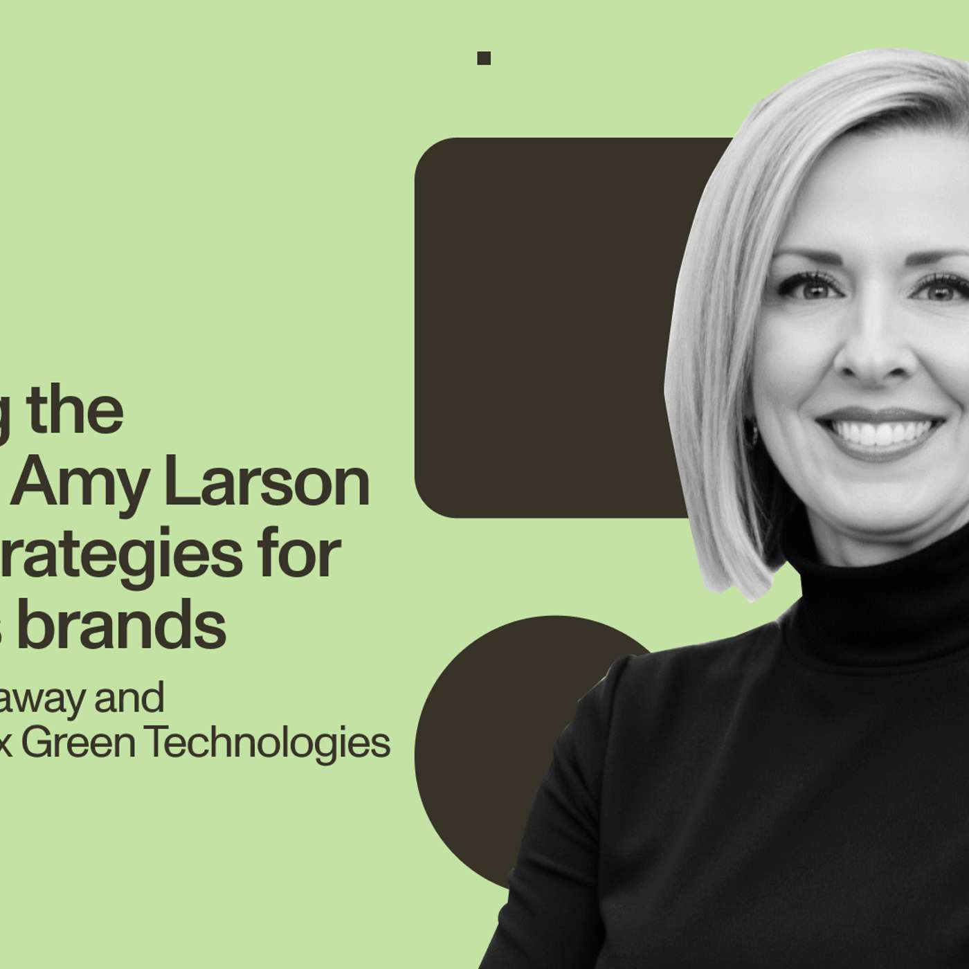 [AUDIO] The Corner Office Podcast by AROYA: Surviving the Squeeze. Amy Larson shares brand strategies