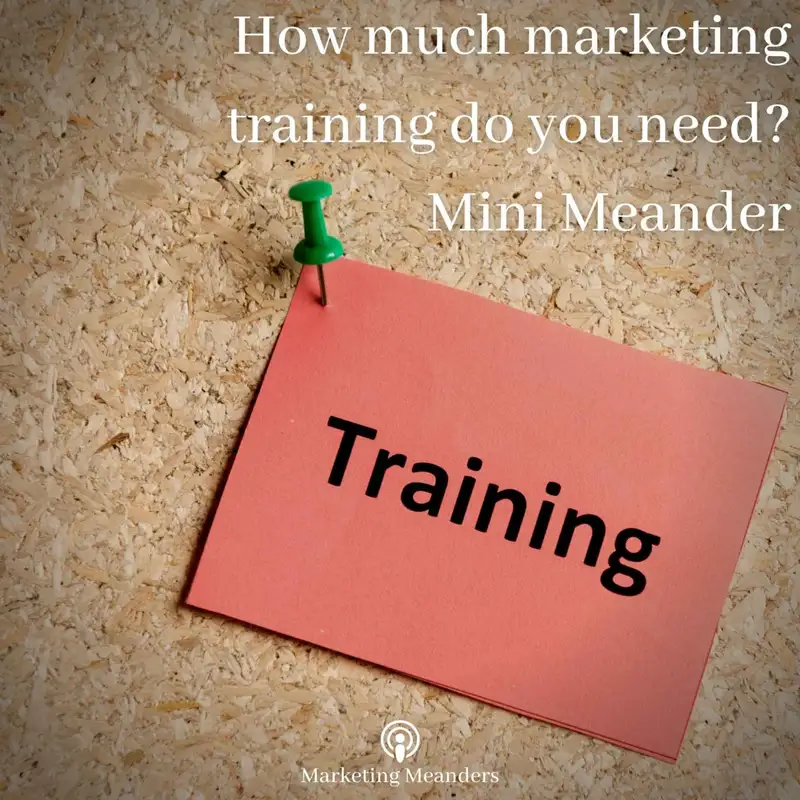 How much marketing training do you need?