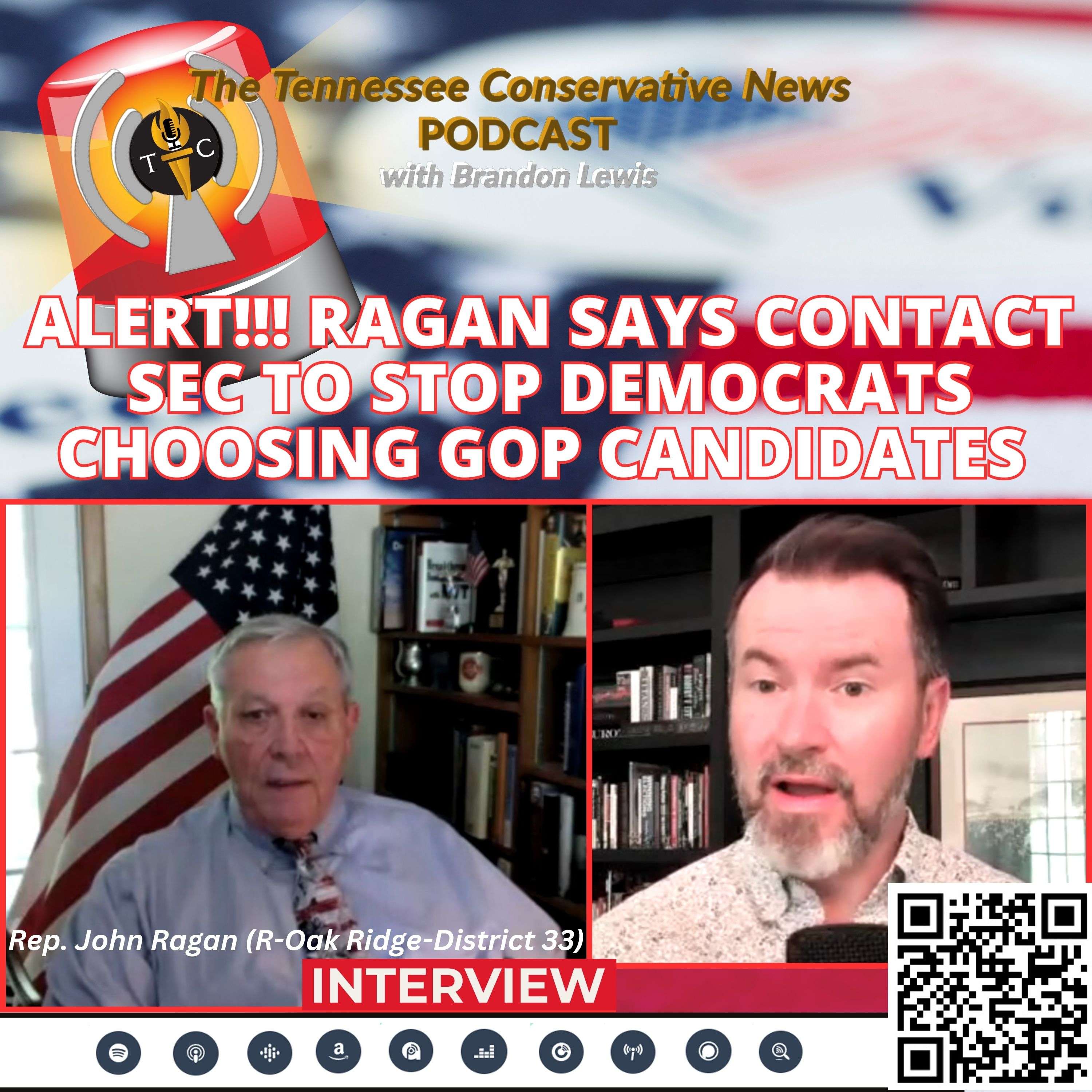 John Ragan: ALERT!!! Ragan Says Contact SEC To Stop Democrats Choosing GOP Candidates