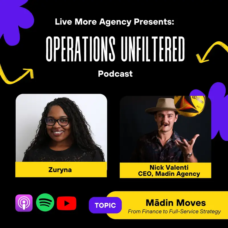 Mādin Moves: From Finance to Full-Service Strategy (with Nick Valenti)